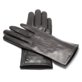 napoCLASSIC (schwarz) - Damen-Winterhandschuhe mit Fütterung und Touchscreen-Technologie