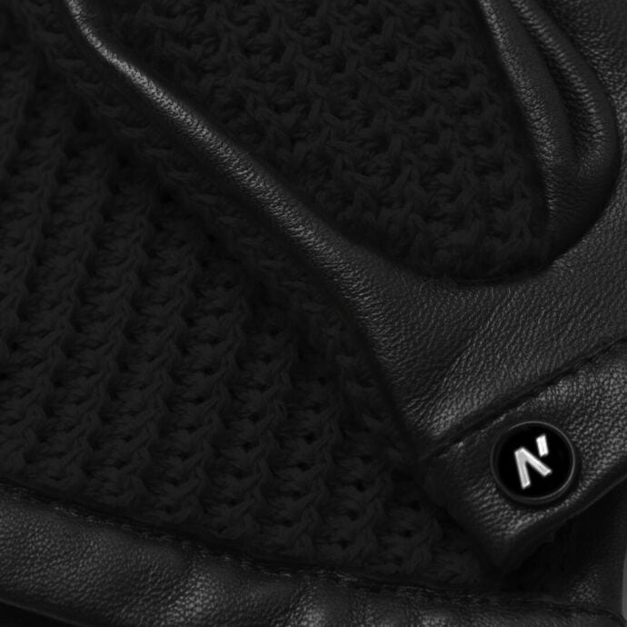napoCROCHET (schwarz) - Herren-Autohandschuhe ohne Fütterung mit Touchscreen-Technologie #4