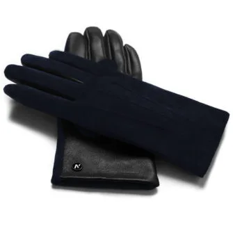 napoROSE (schwarz/dunkelblau) - Damen-Winterhandschuhe mit Fütterung und Touchscreen-Technologie #3
