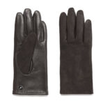 napoROSE (braun) - Damen-Winterhandschuhe mit Fütterung und Touchscreen-Technologie