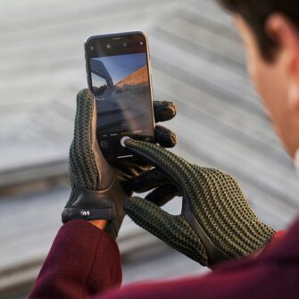 1X Neue Touchscreen Winter Handschuhe fuer Smart Phone iPhone aus hoher Qua A6P5 