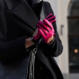 Neonfarbene Handschuhe für Damen