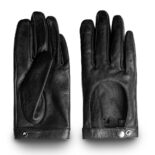 Autohandschuhe für Damen schwarz