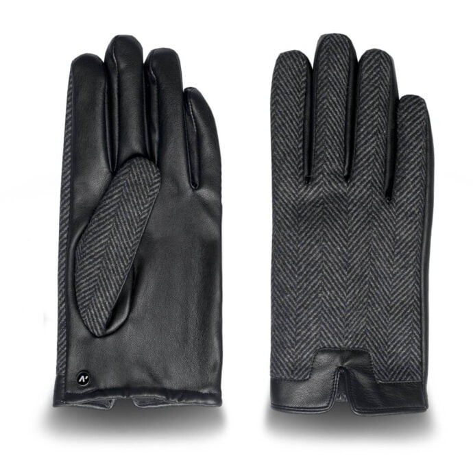 Kunstleder Handschuhe für Herren