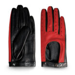 Rote Handschuhe für Damen