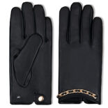 Damenhandschuhe mit Goldkette
