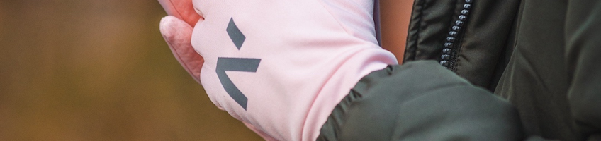 Damen-Sporthandschuhe in rose