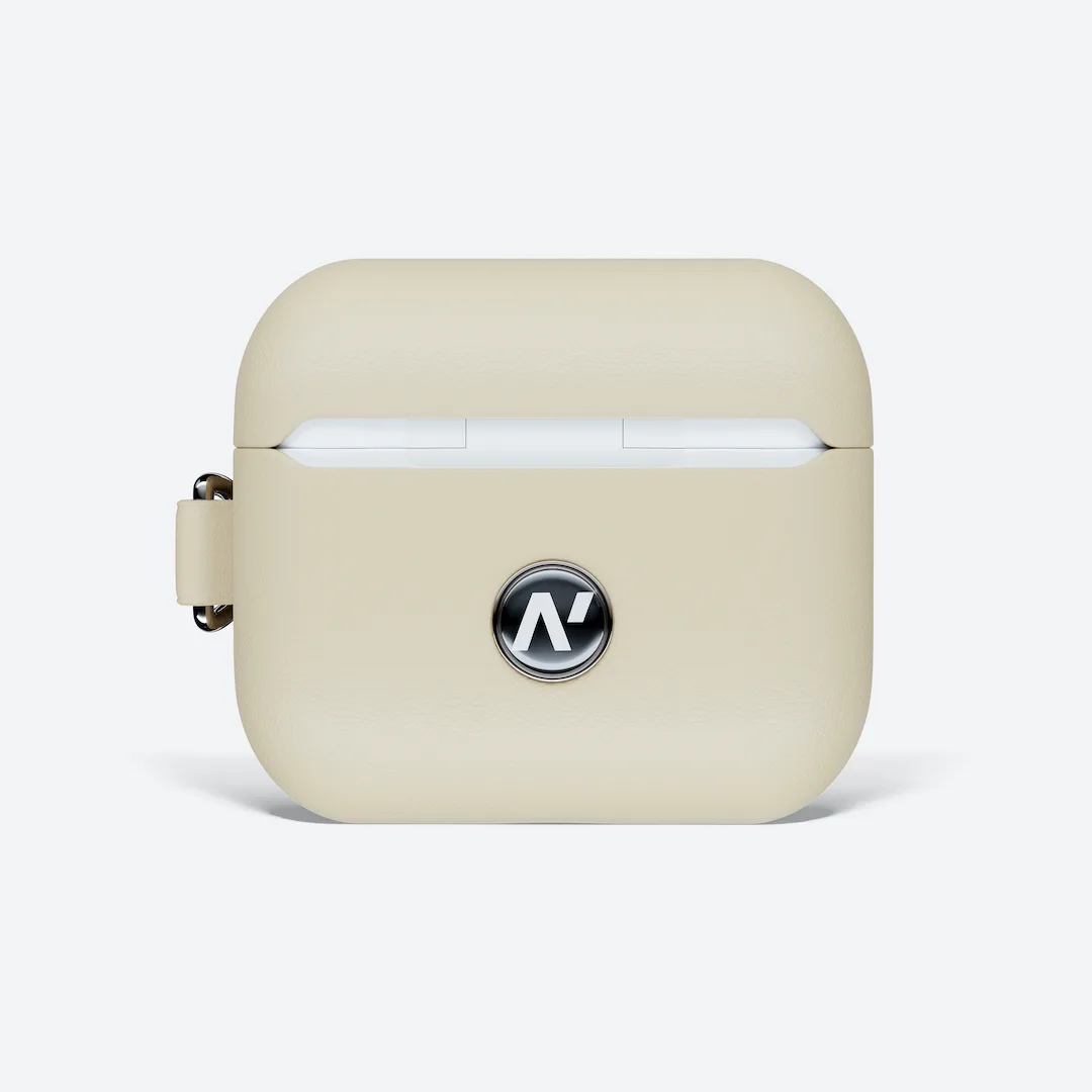 Stylische Ledertasche für AirPods 3