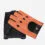hellbraune fingerlose Damenhandschuhe