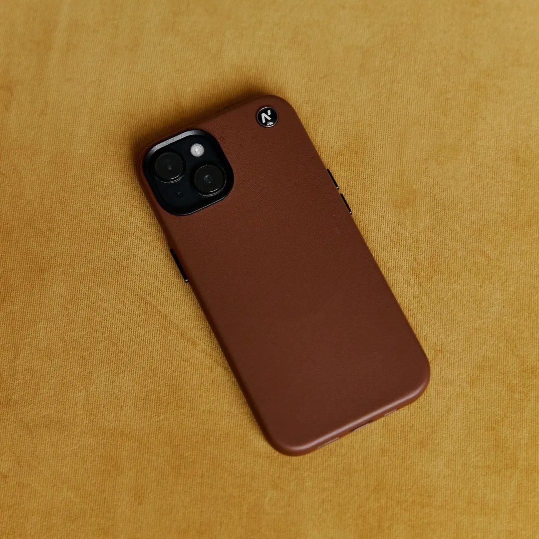 braune iPhone-Hülle