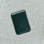 grünes Portemonnaie für Telefonkarten